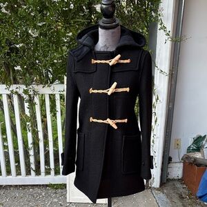 Black Gloverall « Monty » Wool Duffle Coat  for Women